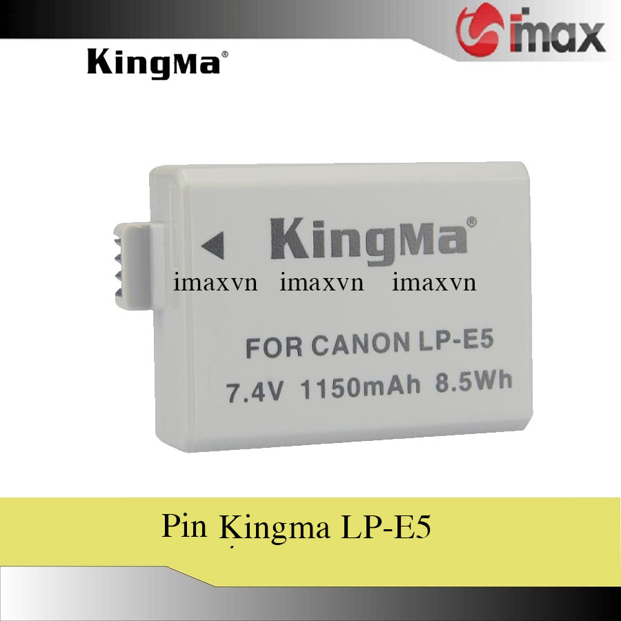 Pin máy ảnh kingma lp-e5