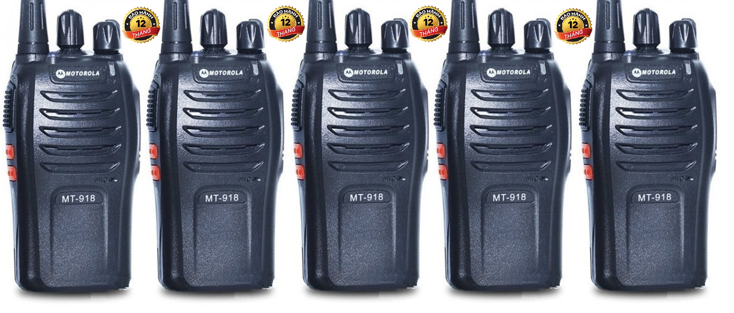 Bộ 5 bộ đàm motorola mt918