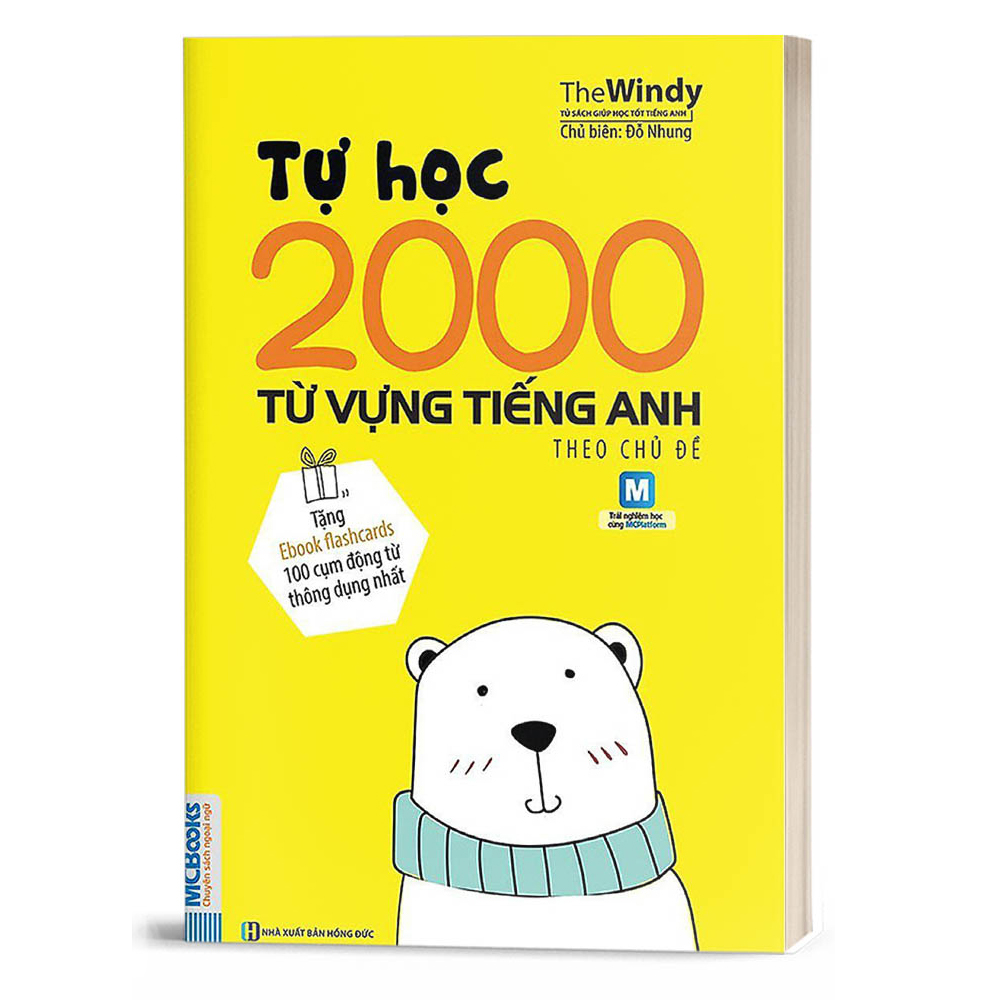 Sách Tự Học 2000 Từ Vựng Tiếng Anh Theo Chủ Đề Phiên Bản Khổ Nhỏ Dành Cho Người Học Căn Bản - Học Kèm App Online