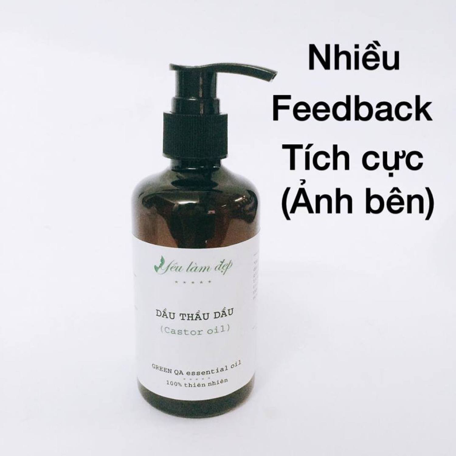 Dầu thầu dầu 200ml - Castor oil - dưỡng mi, tóc, da, làm mỹ phẩm, giảm giá