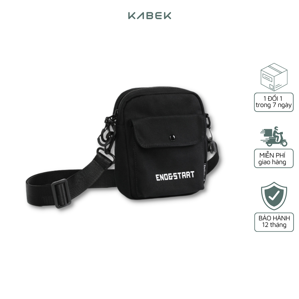 Túi messenger oxford đeo chéo nam thời trang đeo vai lưng ngựng phong cách hàn quốc ngăn rộng rãi đầy đủ khóa kéo