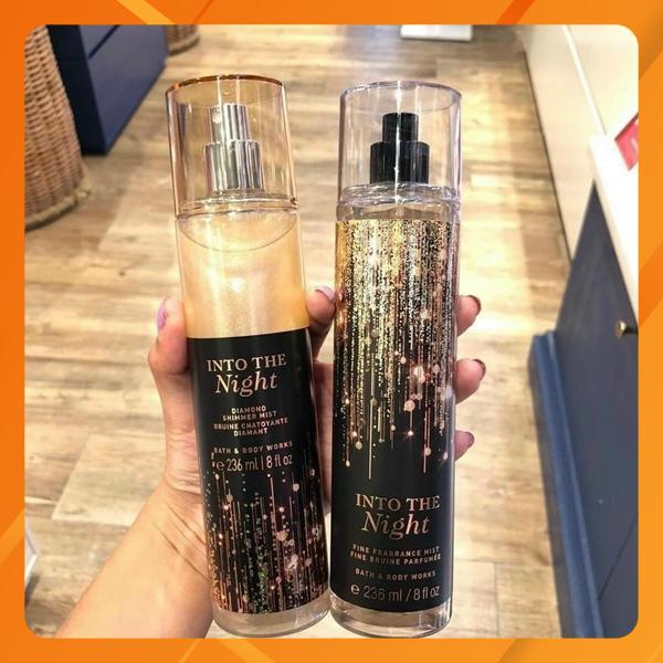 Nước hoa body mist victoria fleur 236ml nhũ