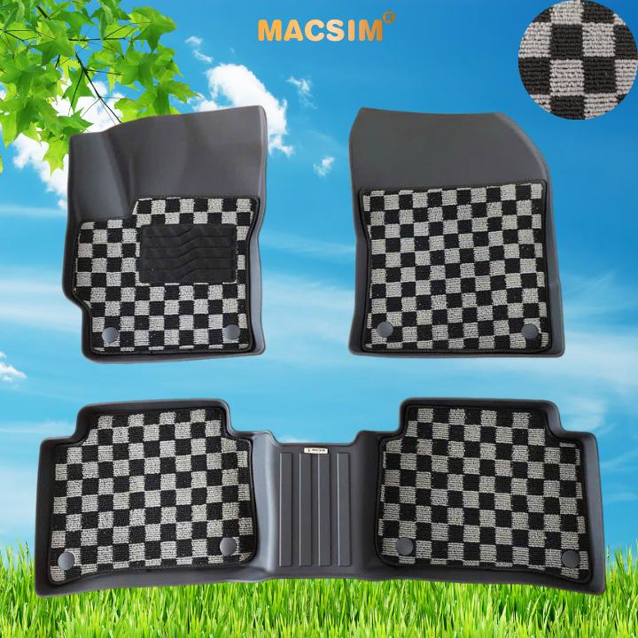 2-Layer Tpe Floor Mats for Macsim Toyota Altis 2022+ Standard Form, Durable, Odorless (2-Layer Checkered Weave Sd3 Ct) Giá 3,600,000 Đồng*Miễn phí vận chuyển