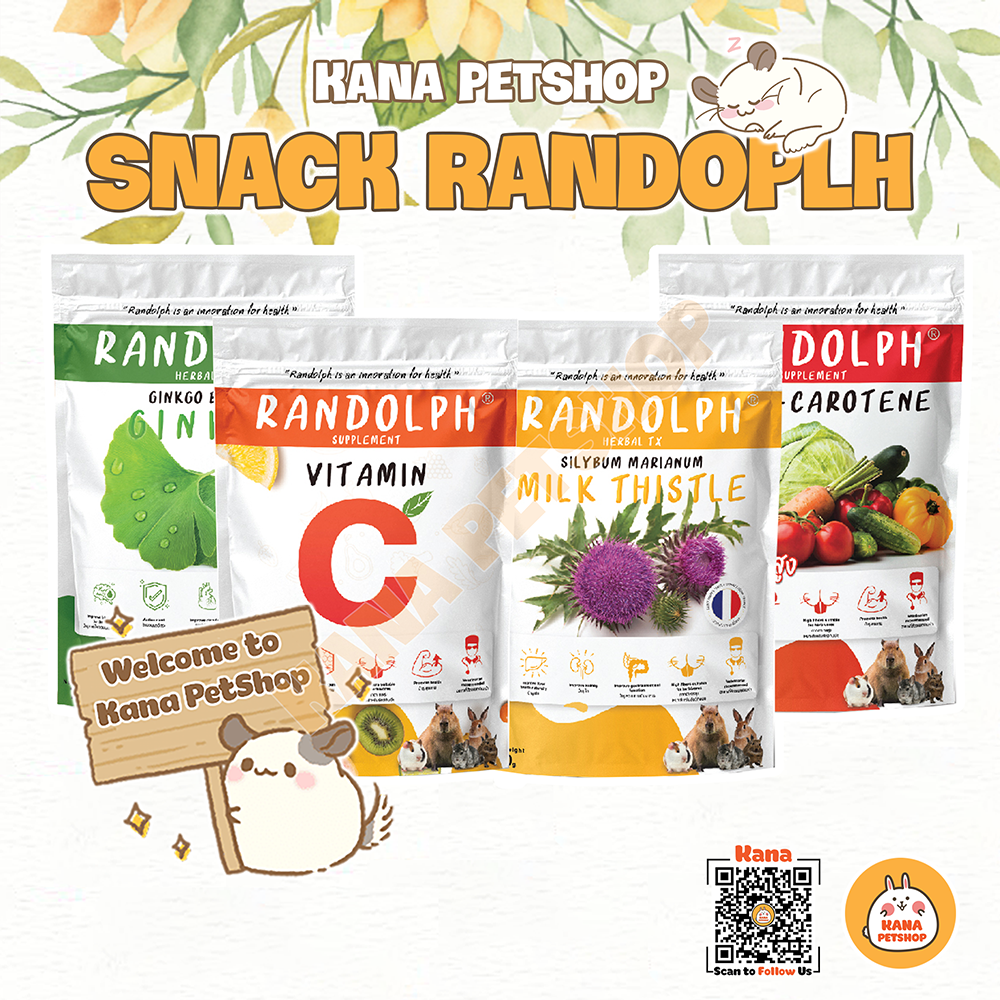 Bánh cỏ randolph bổ sung các loại vitamin 🐹freeship🐹 bánh cỏ randolph treat cho thỏ , chinchilla , sóc , bọ hamster ...