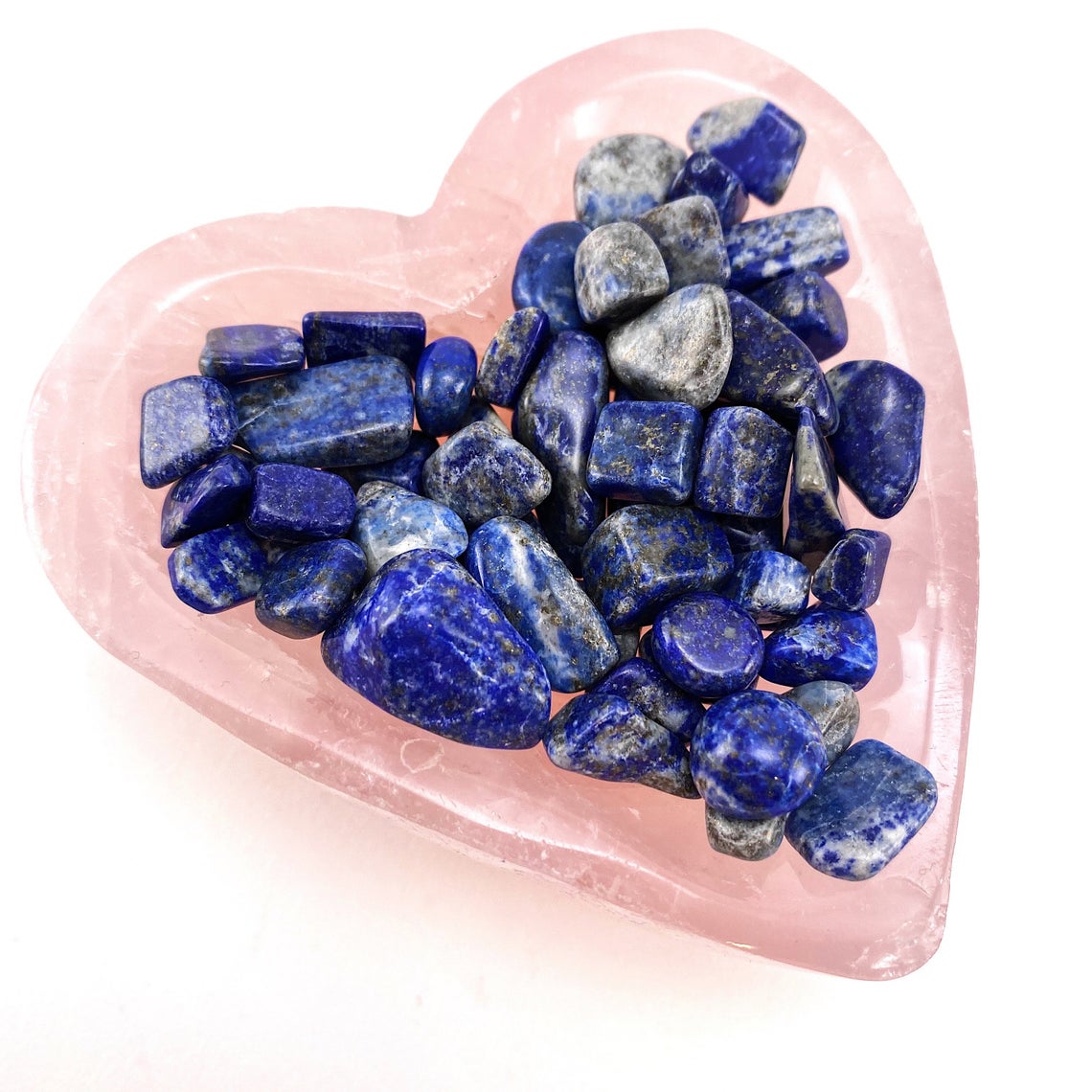 100GR Đá lapis lazuli; đá phong thủy; đá tự nhiên; đá thanh tẩy; đá luân xa; gemstone size 1-3 cm