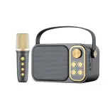 [ MẪU MỚI 2023 ] Loa Bluetooth Karaoke SU-YOSD YS-104 Kèm Micro - Loa Bluetooth Bass Mạnh - Hát Karaoke Tại Nhà Cực Chất - Công Suất Lớn - Có Chỉnh Echo và Reverb.