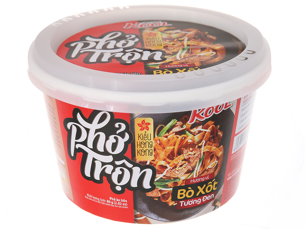 Phở trộn cung đình kool bò xốt tương đen 80g