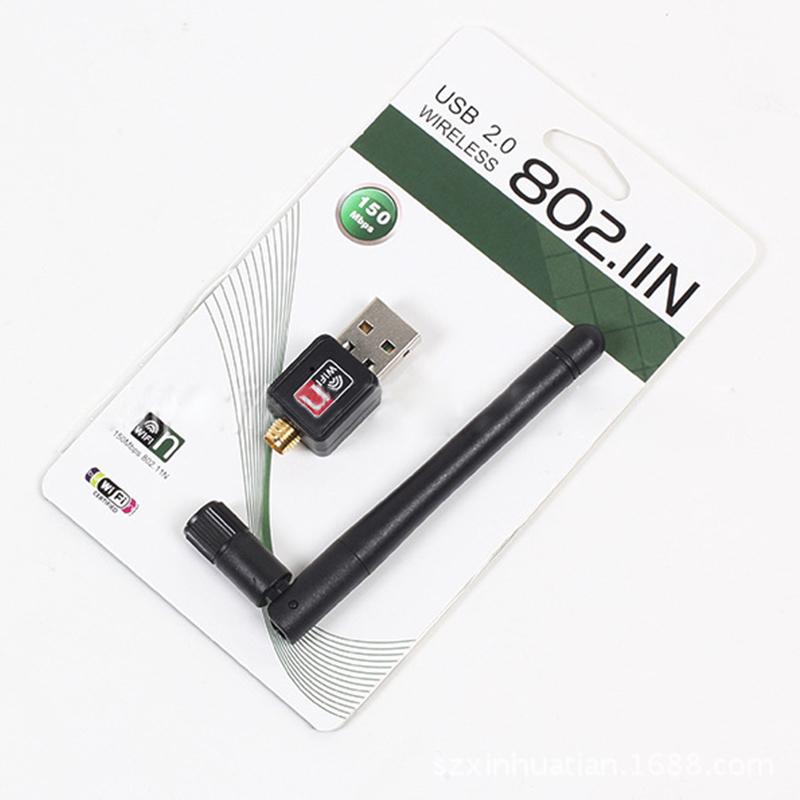 Đầu thu usb wifi không dây150mbps dùng cho laptop, pc thiết kế cổng usb - kết nối wifi tốc độ cao