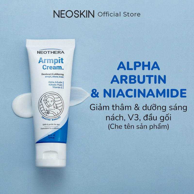 Kem Giảm Thâm ARMPIT CREAM Giúp Dưỡng Trắng Làn Da Sạm Ở Vùng Nách Mông Bẹn Khuỷu Tay Đầu Gối 35gr (Tuýp)