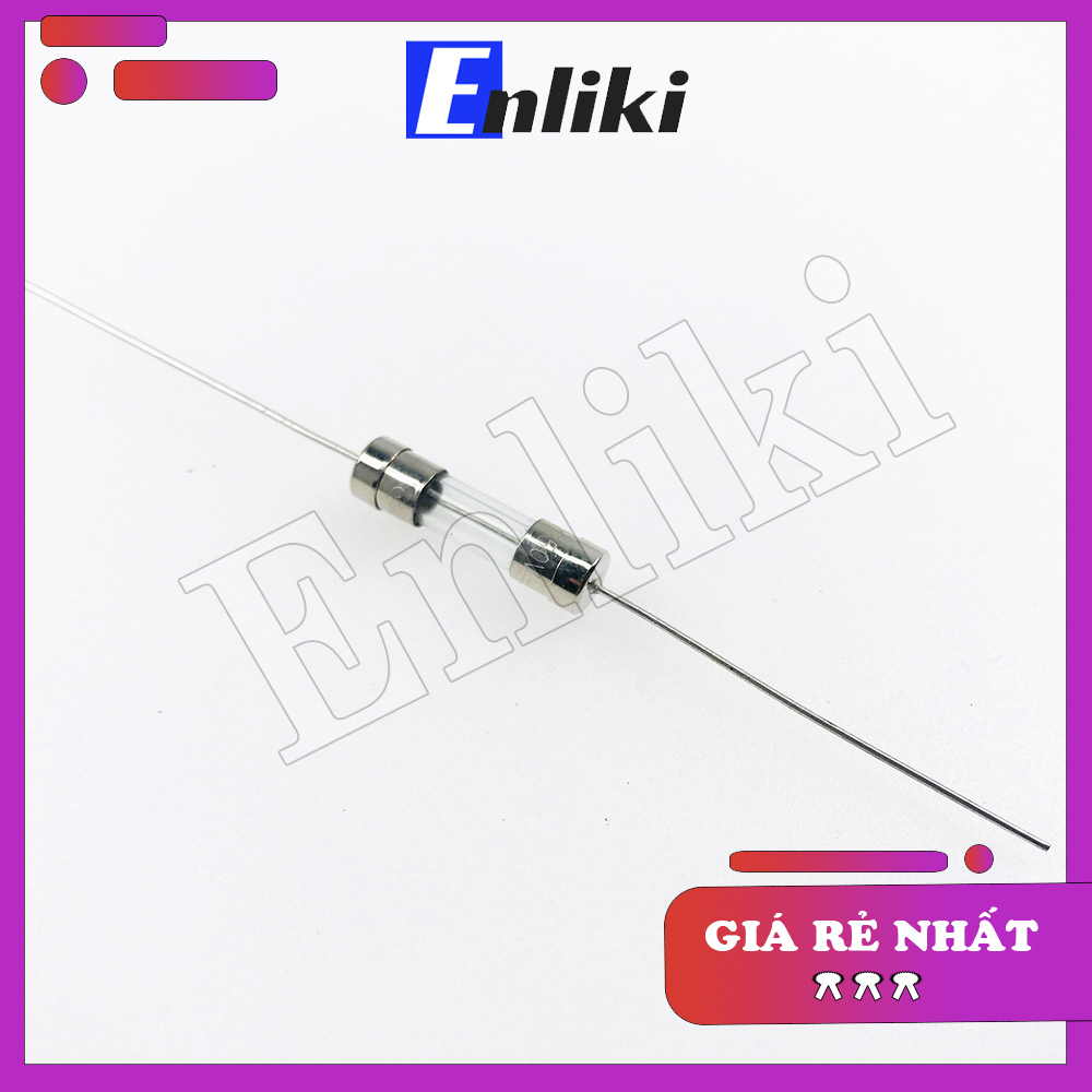 Cầu chì 5a 5x20mm chân cắm 250vac