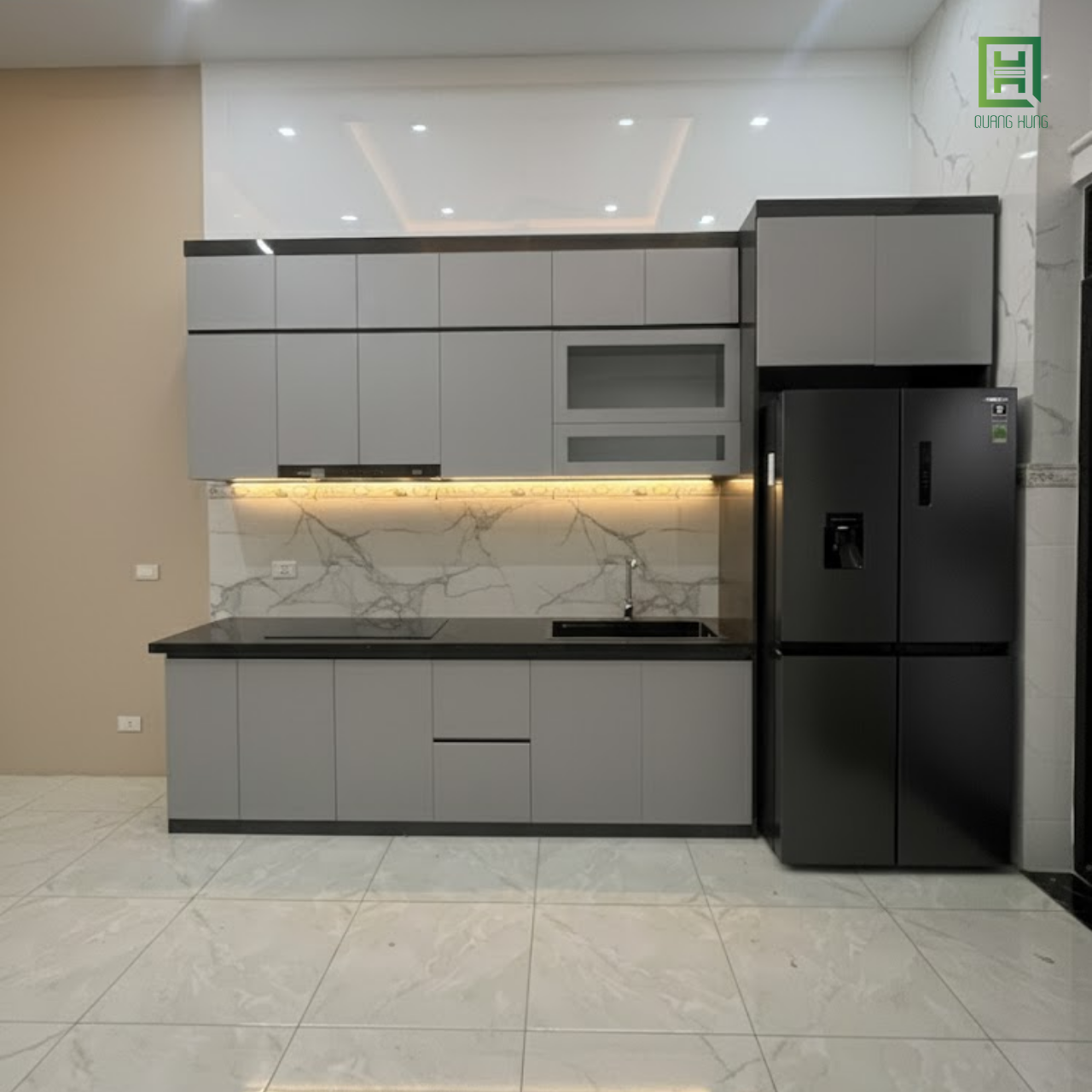 TỦ BẾP NHỰA ECOPLAST NHẬN THI CÔNG ĐO ĐẠC TẠI NHÀ - LẮP ĐẶT MIỄN PHÍ