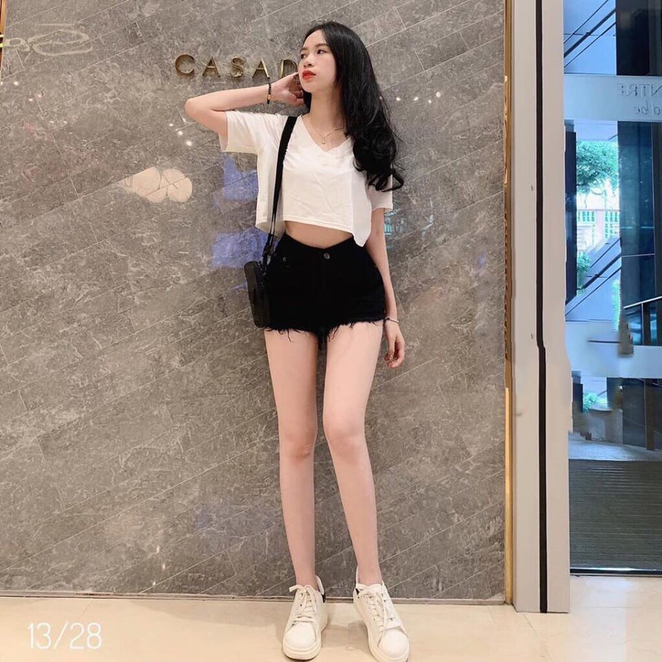 Quần sooc kaki nữ siêu đẹp, thời trang 1993