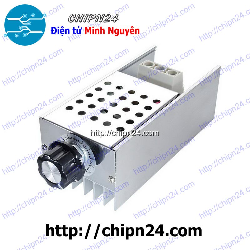 [1 cái] Dimmer AC 220V 10000W có vỏ