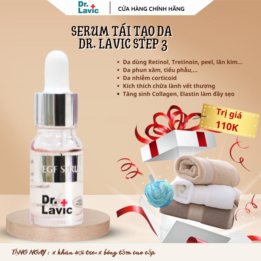 Serum dưỡng da tái tạo da dr.lavic pitted scar control serum step 3