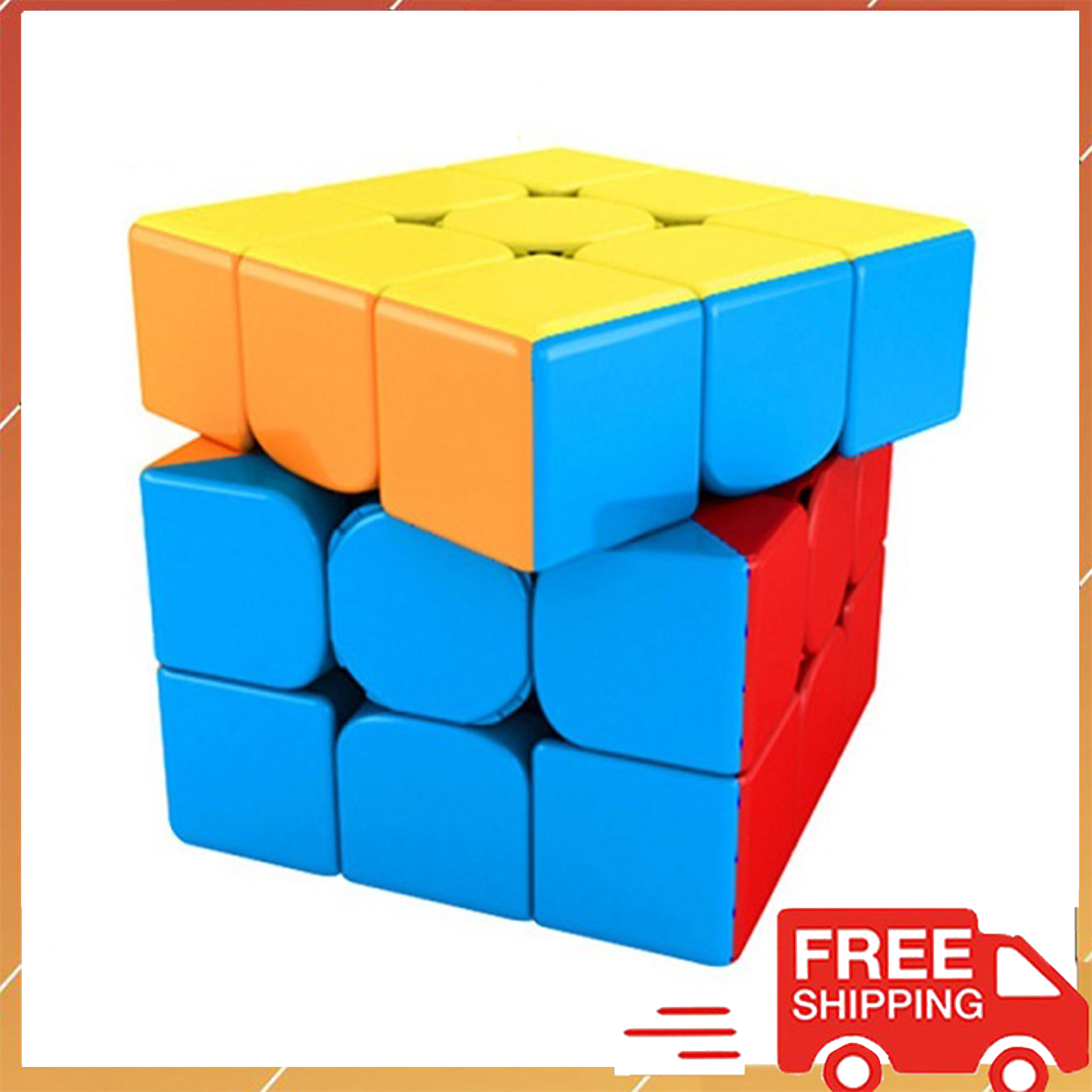 [FREESHIP + ÁP MÃ GIẢM 10%] [FREESHIP MAX] Xếp Hình Rubik Cube 3x3 Xoay Siêu Trơn Mượt Kazoo Garden Đồ Chơi Giải Trí Kích Thích Tư Duy Chất Liệu Nhựa An Toàn Cho Bé