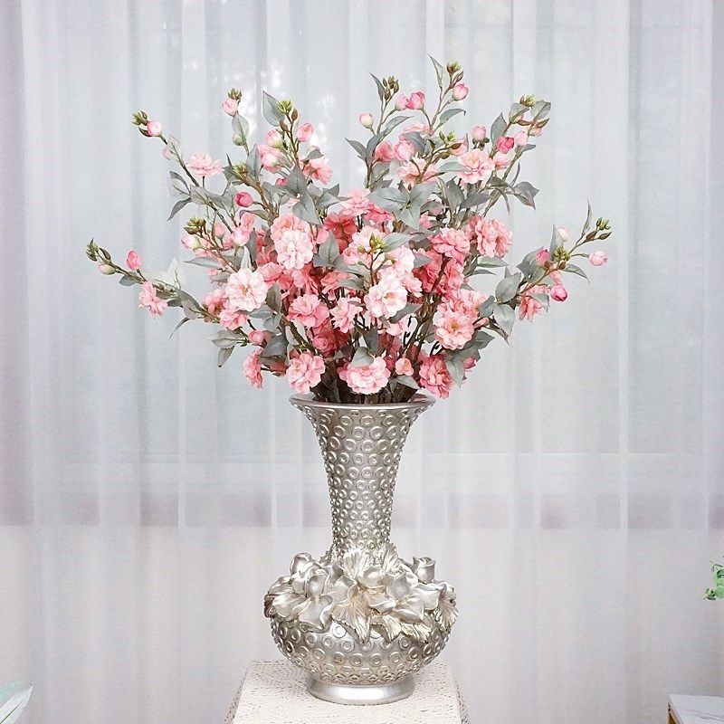 Hoa trà dài 90cm, hoa đào nhật loại đẹp 024