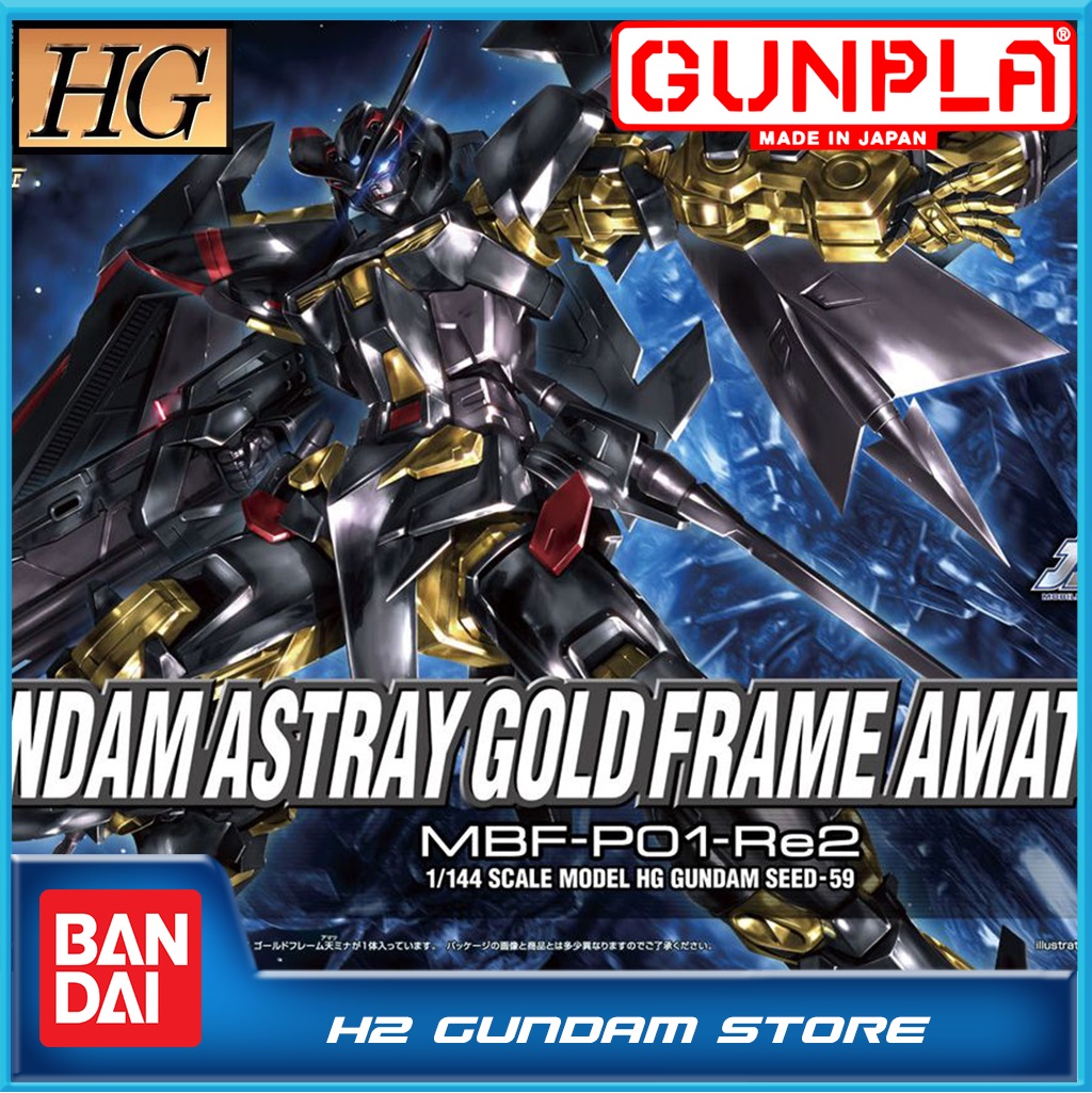 Mô hình bandai hg 1/144 gundam astray gold frame amatsu mina