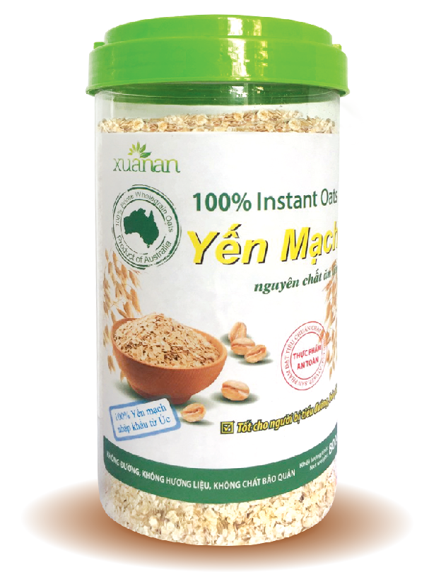 Yến mạch nguyên chất xuân an 800g