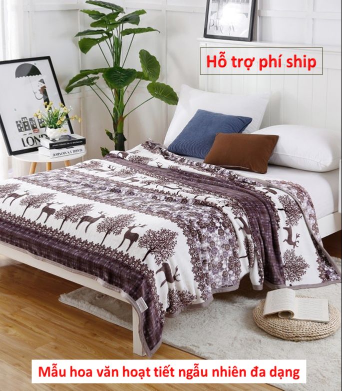[CÓ SỈ SỐ LƯỢNG]Chăn mền bông tuyết siêu mịn mềm mại nhẹ nhàng đắp thoáng mát, chăn đắp văn phòng, du lich dã ngoại tiện lợi, chăn cho bé mang đến lớp...( mẫu ngẫu nhiên)