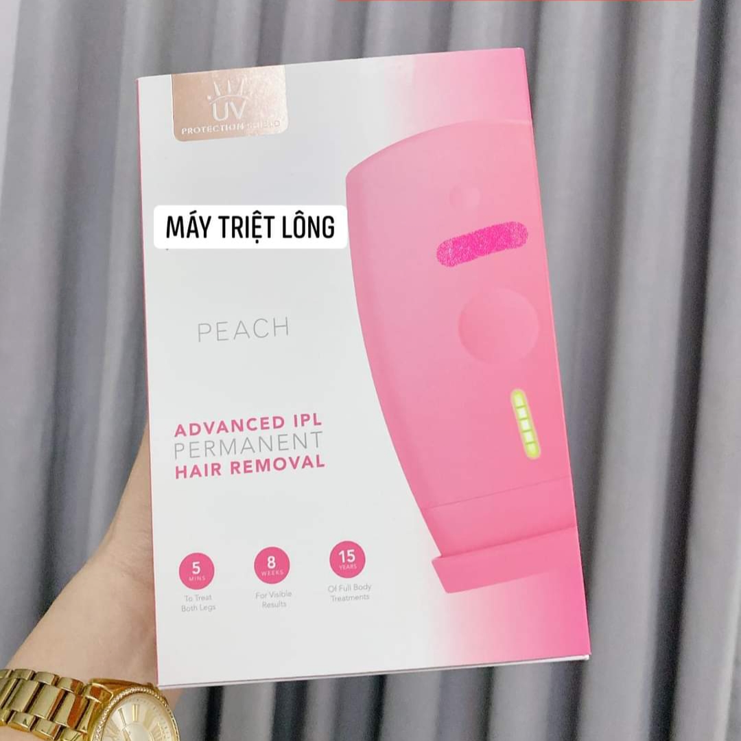 Máy triệt lông foreo version 2 - foreo peach - bảo hành chính hãng 2 năm