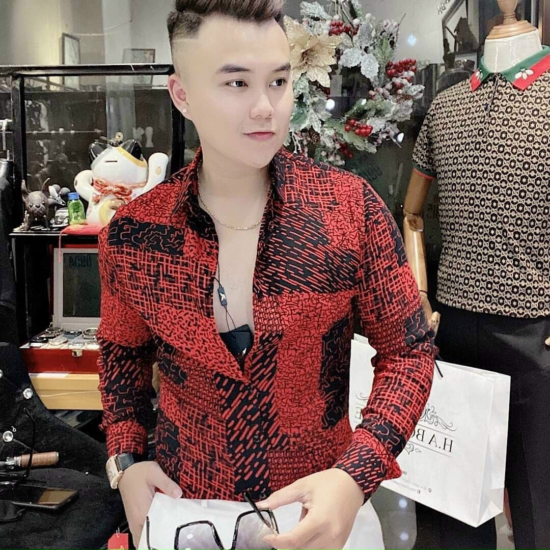 Áo sơ mi nam from body quá đep mọi người ơi.