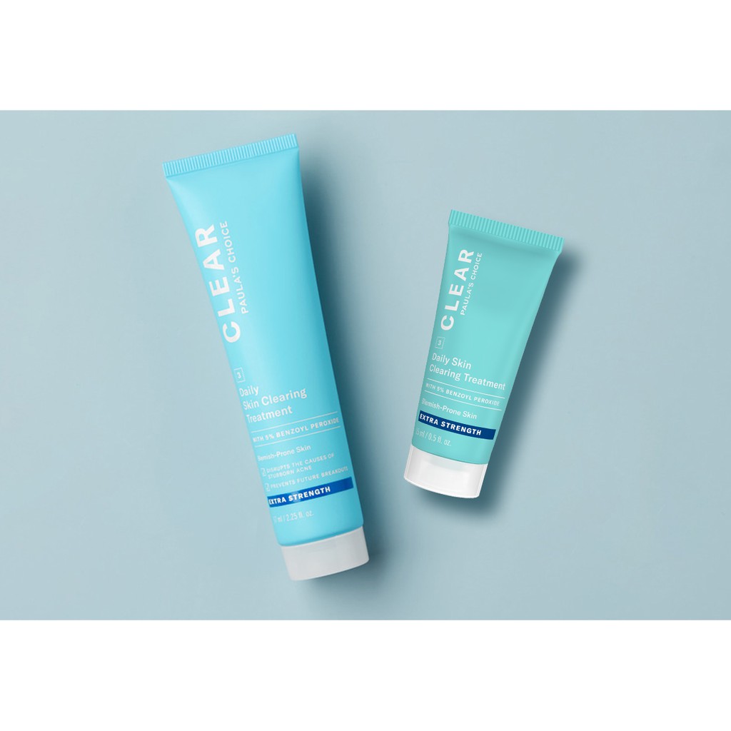 [HCM]Tinh Chất Chấm Mụn Paulas Choice Clear Extra Strength Daily Skin Clearing Treatment with 5% Benzoyl Peroxide 6117