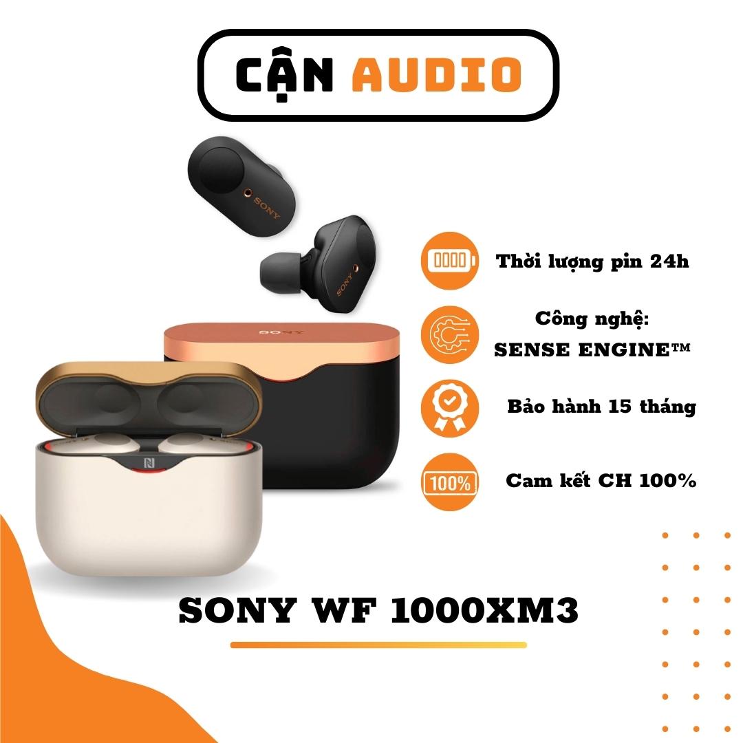 Tai nghe bluetooth sony wf 1000xm3 chính hãng - cận audio