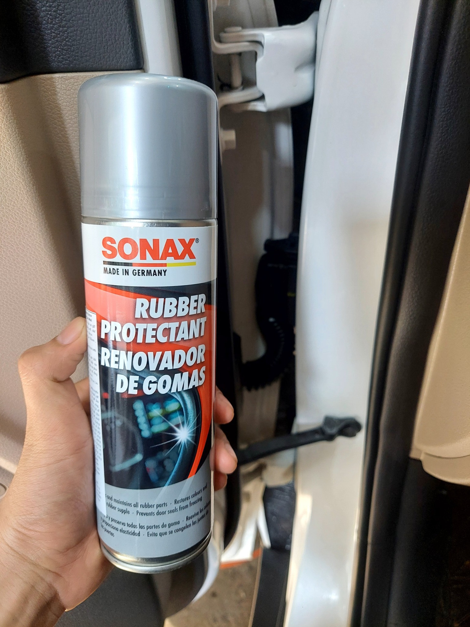 [NEW] Dung dịch làm mềm bảo dưỡng cao su - Sonax rubber protectant