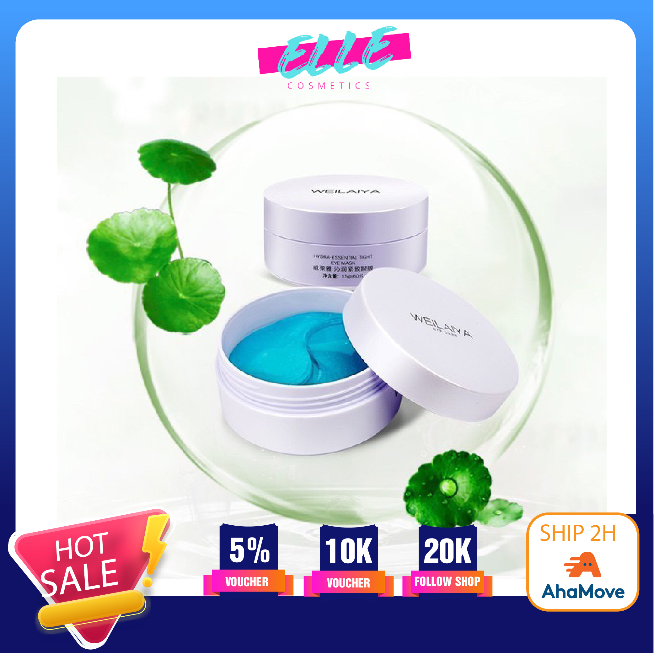 Mặt nạ mắt weilaiya mờ thâm cực tốt 100gr