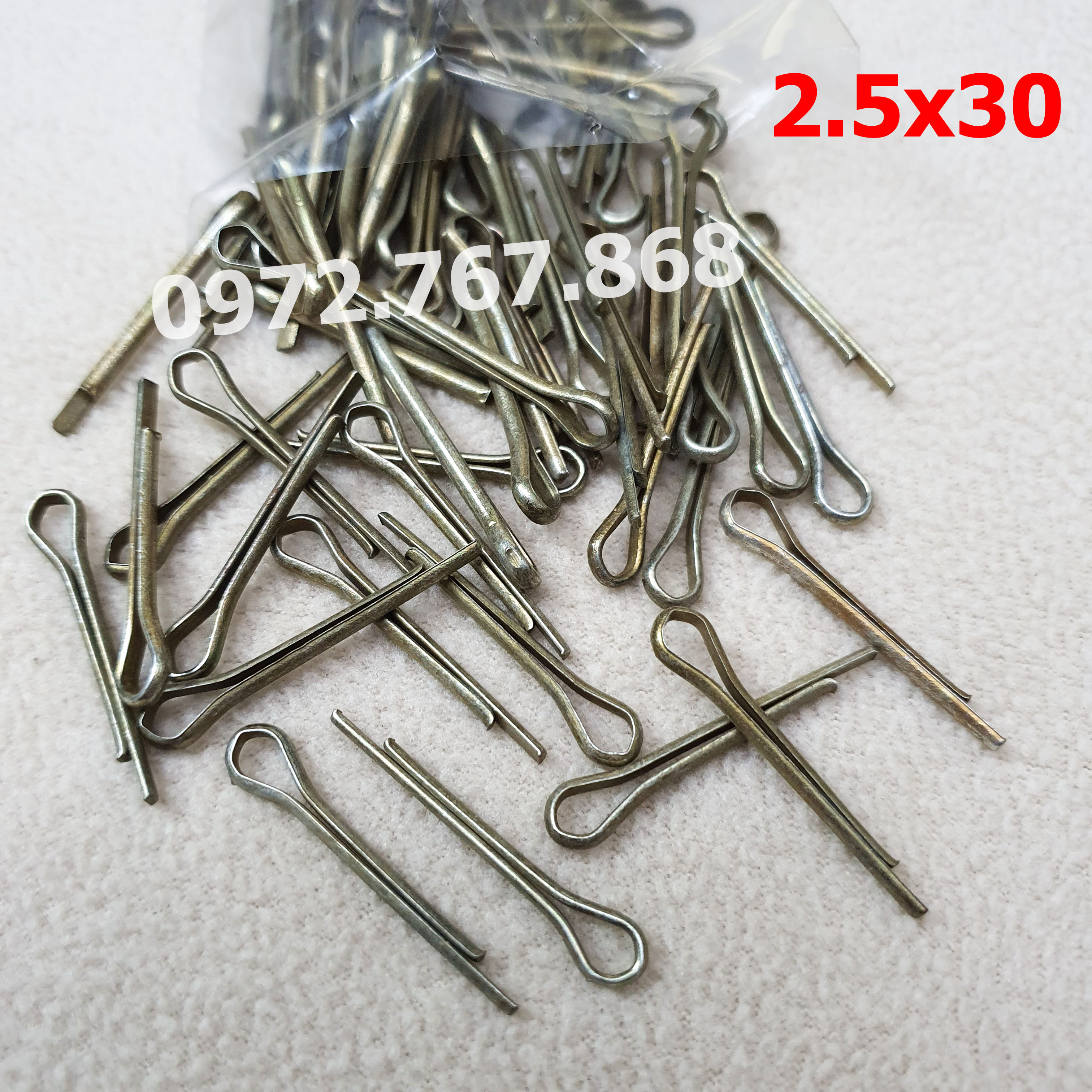 Chốt chẻ 2.5x30mm