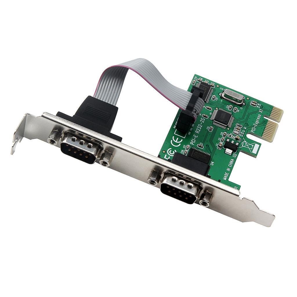 Card pci ex to com 2 cổng giá rẻ