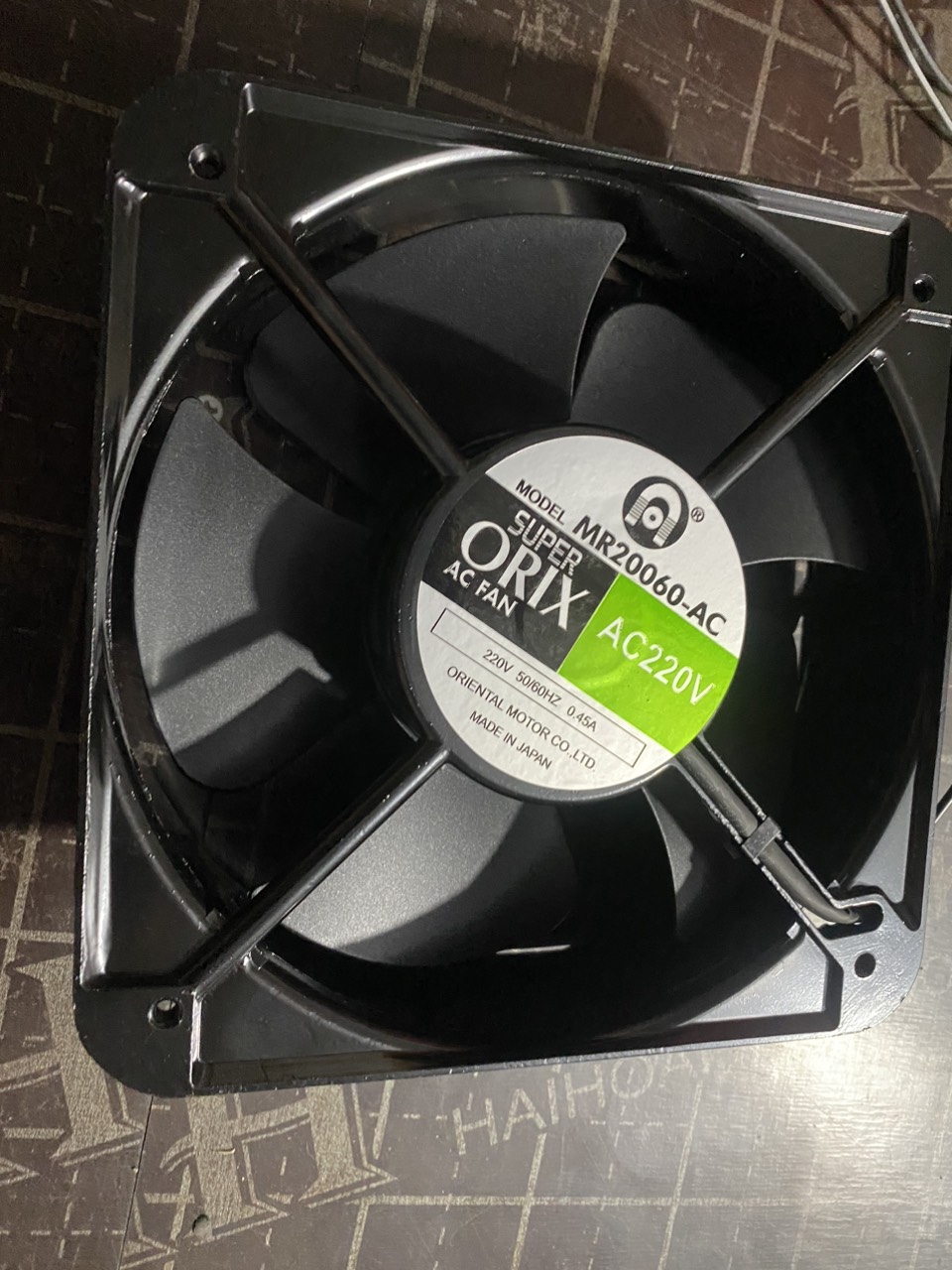 Quạt thông gió 20cm 220v orix mr20060🍀quạt tản nhiệt