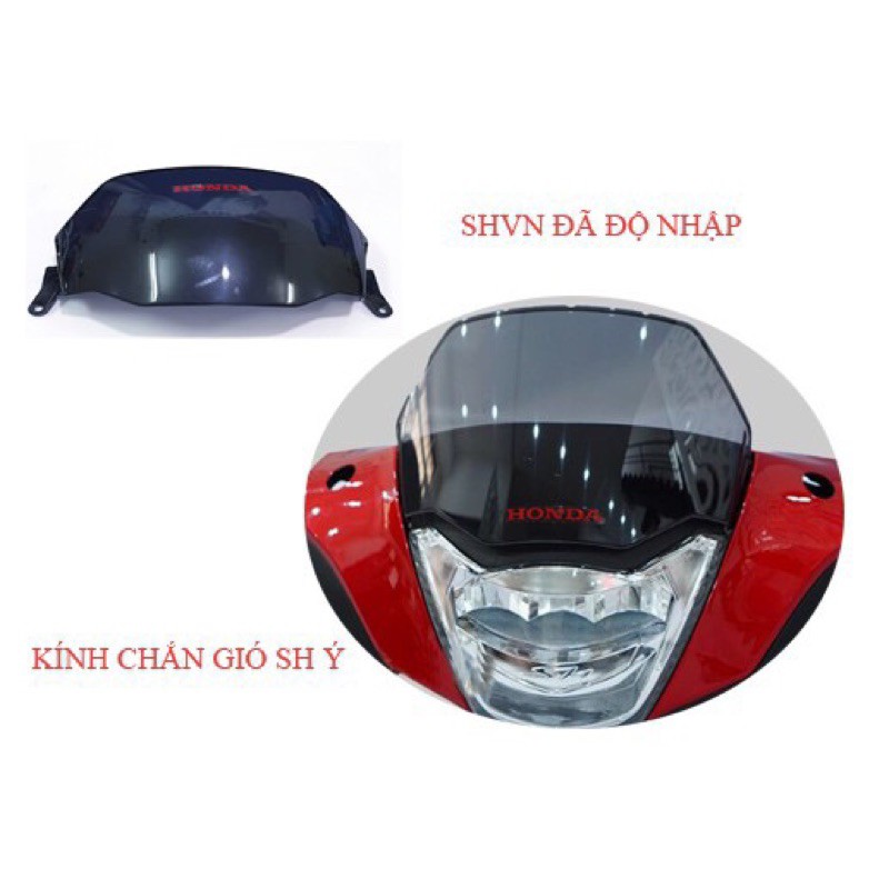 Kính chắn gió sh nhập 2010/shvn2012-2016 độ nhập