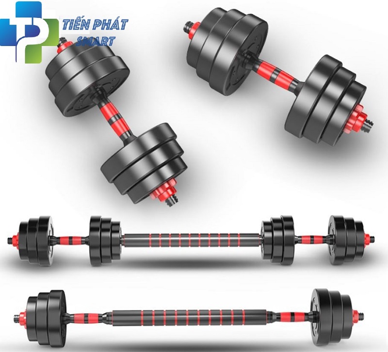 Bộ Tạ Tay Đa Năng 40kg Kết Hợp Tạ Đơn Và Tạ Đẩy -Tienphatsmart