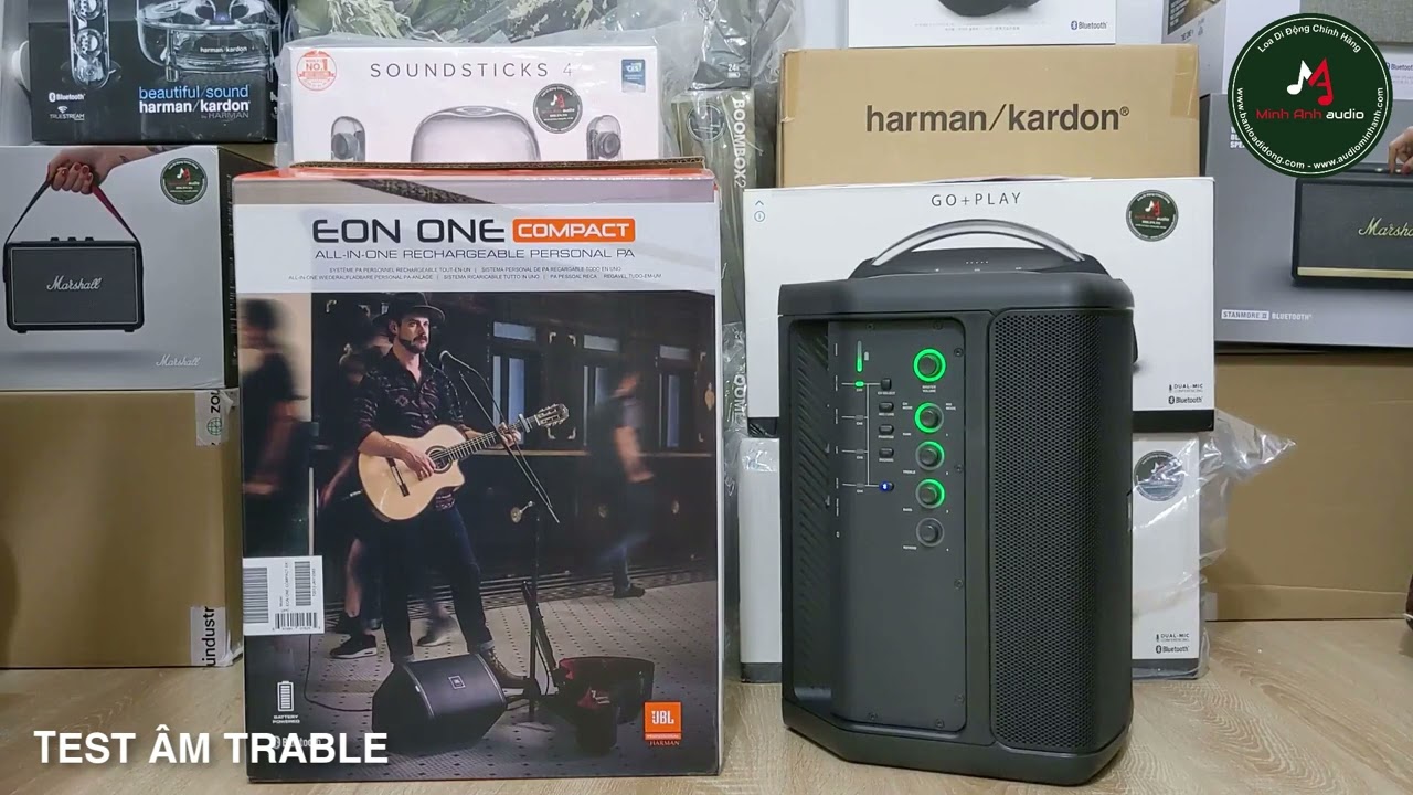 Loa kéo mini jbl eon one compact