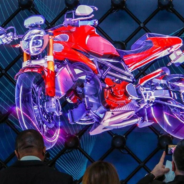 Quạt LED hologram 3D