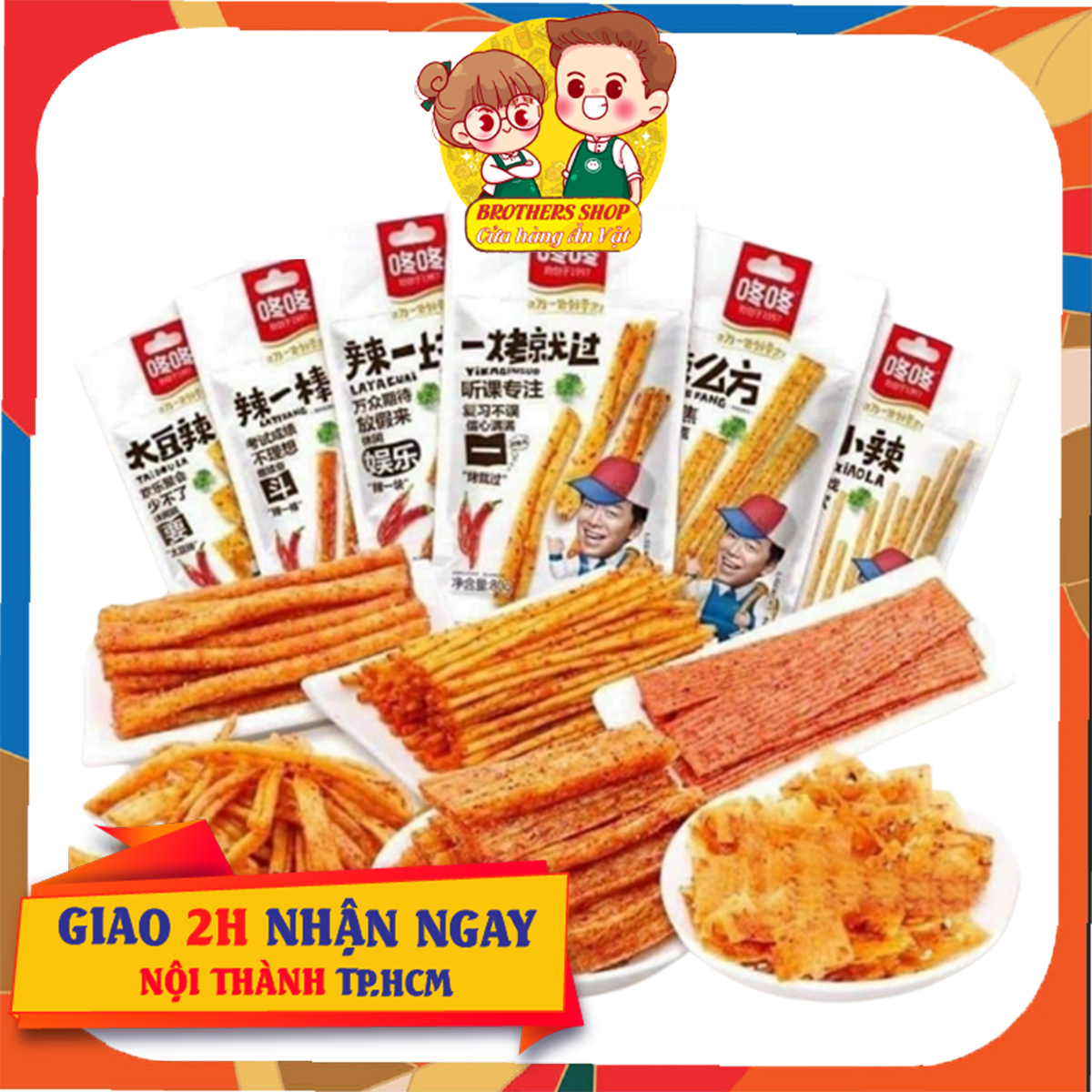Tăm Cay Dong Dong hương vị Hồ Nam