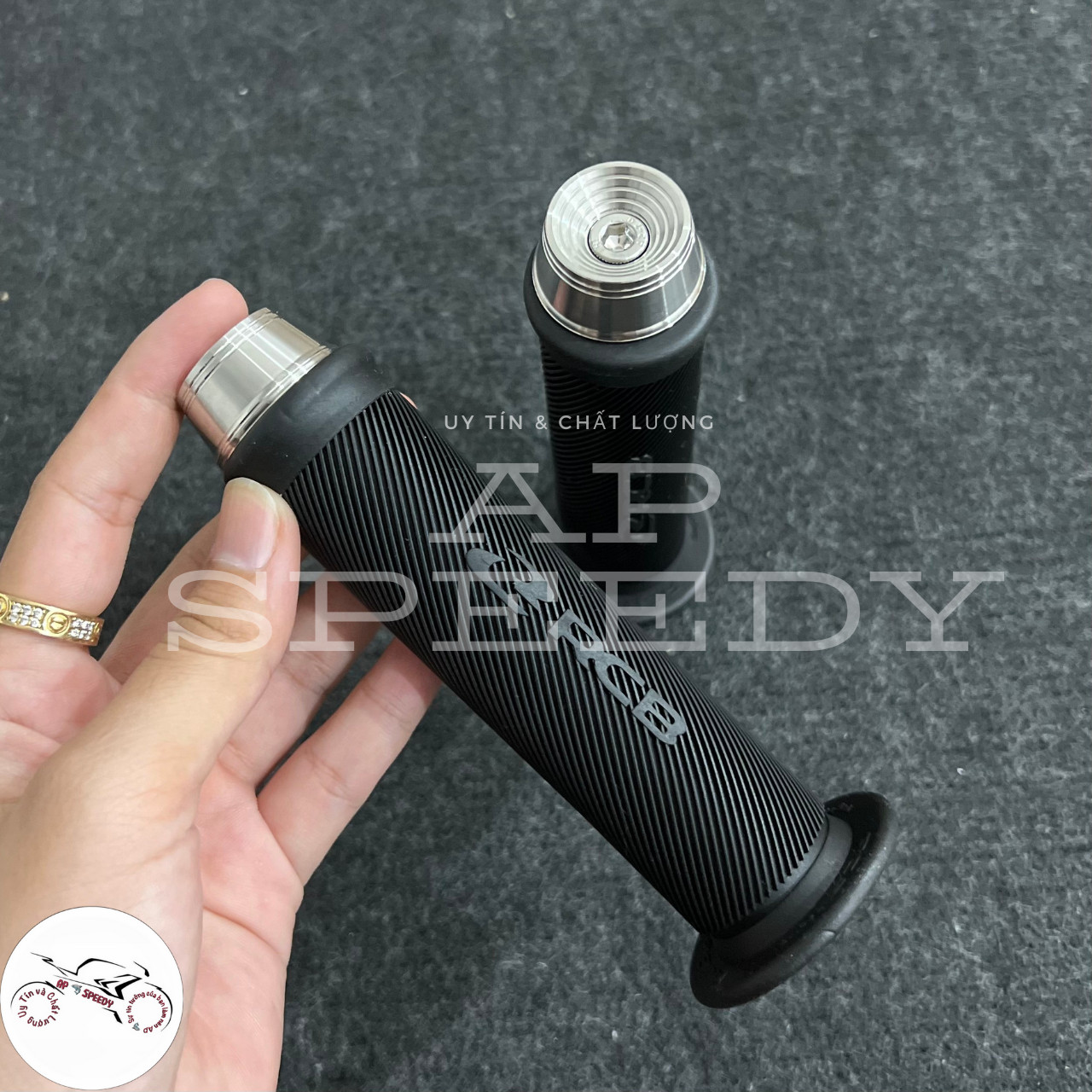 Bao tay RCB chính hãng kèm gù thái Salaya inox 304 sáng bóng
