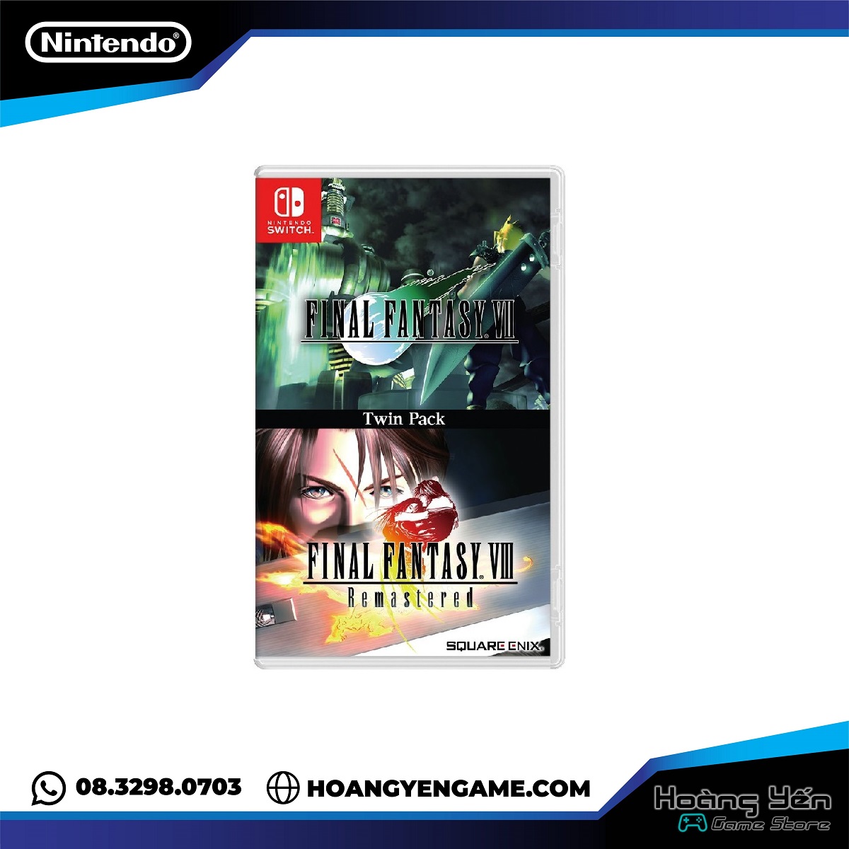 Thẻ game Final Fantasy Vii & Viii Nintendo Switch