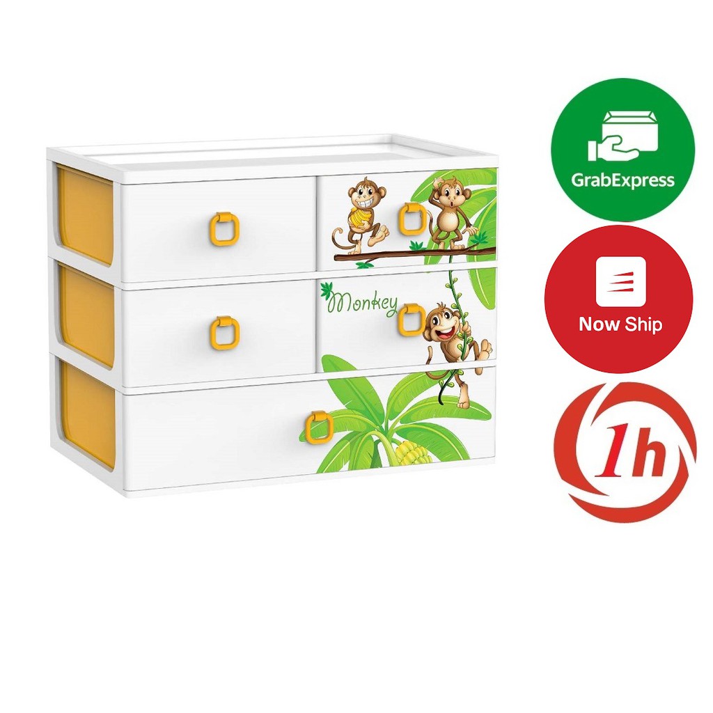 [HCM]TỦ NHỰA MINI MIO T1053 ĐẠI ĐỒNG TIẾN-40cm x 25cm x 315cm