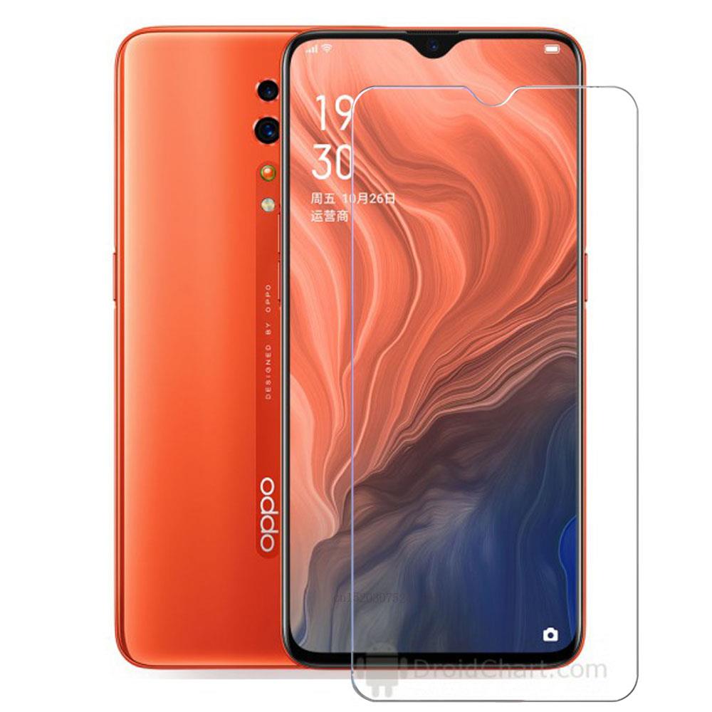 Kính cường lực trong suốt Oppo Reno Z (Kèm miếng lau)