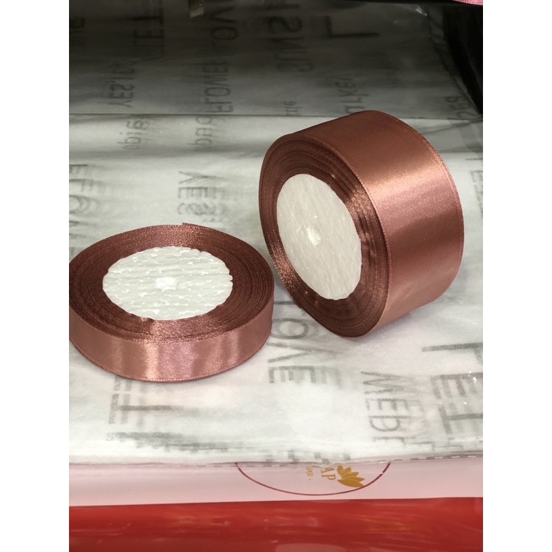 Ruybang lụa nhiều màu khổ 1cm/2cm/4cm