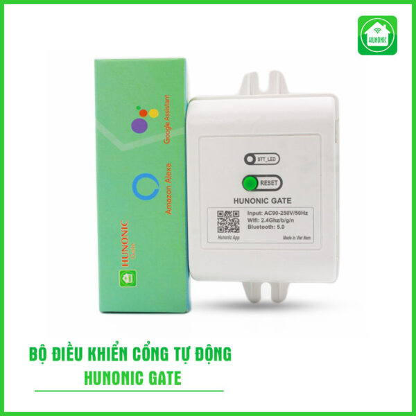 Bộ điều khiển cổng tự động HUNONIC GATE Điều khiển cổng tự động từ xa qua điện thoại