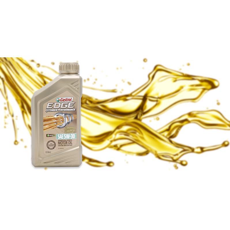 Thay Nhớt tổng hợp 100% xe tay ga và ô tô Castrol Edge Extended Performance 5W30 946ml - Nhập Mỹ