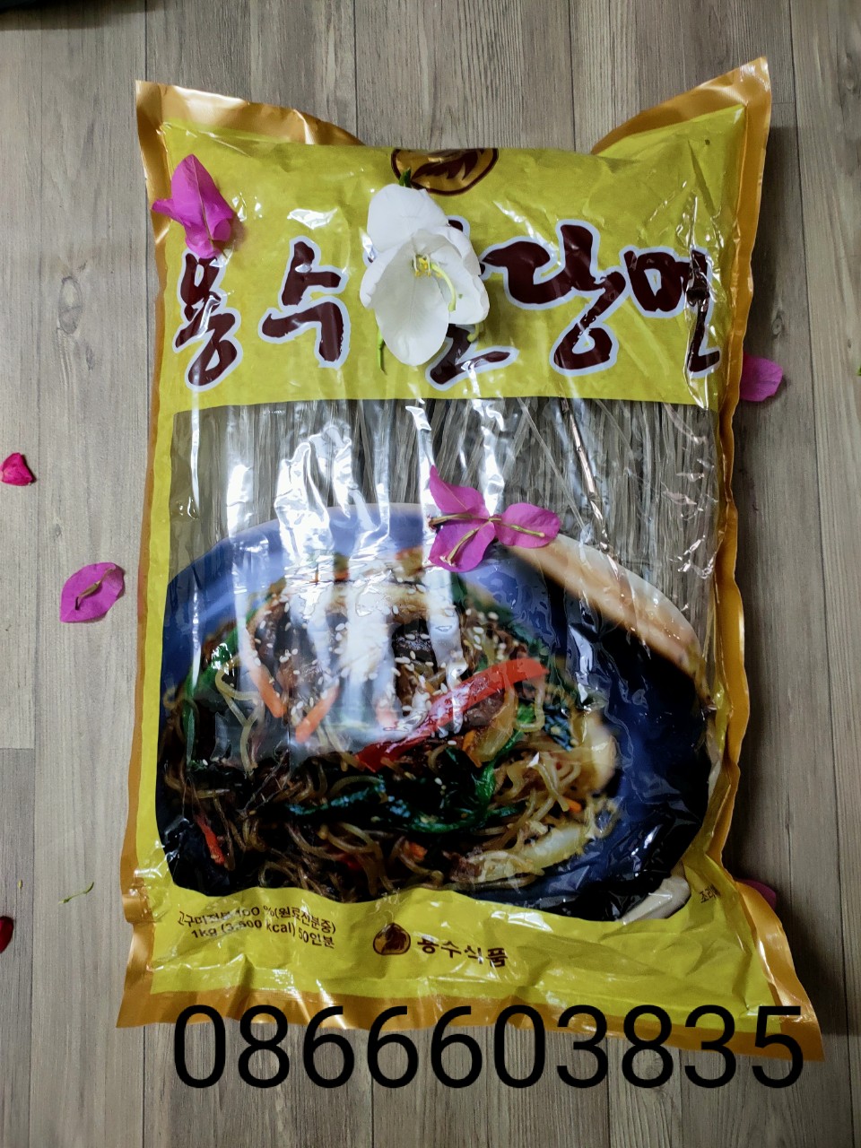 Miến khoai lang hàn quốc yongsoo - thương hiệu hàn quốc 1kg