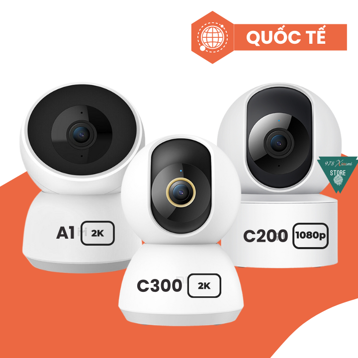 Camera ip xiaomi mijia 360 độ 2k - camera giám sát xiaomi imilab a1 2k