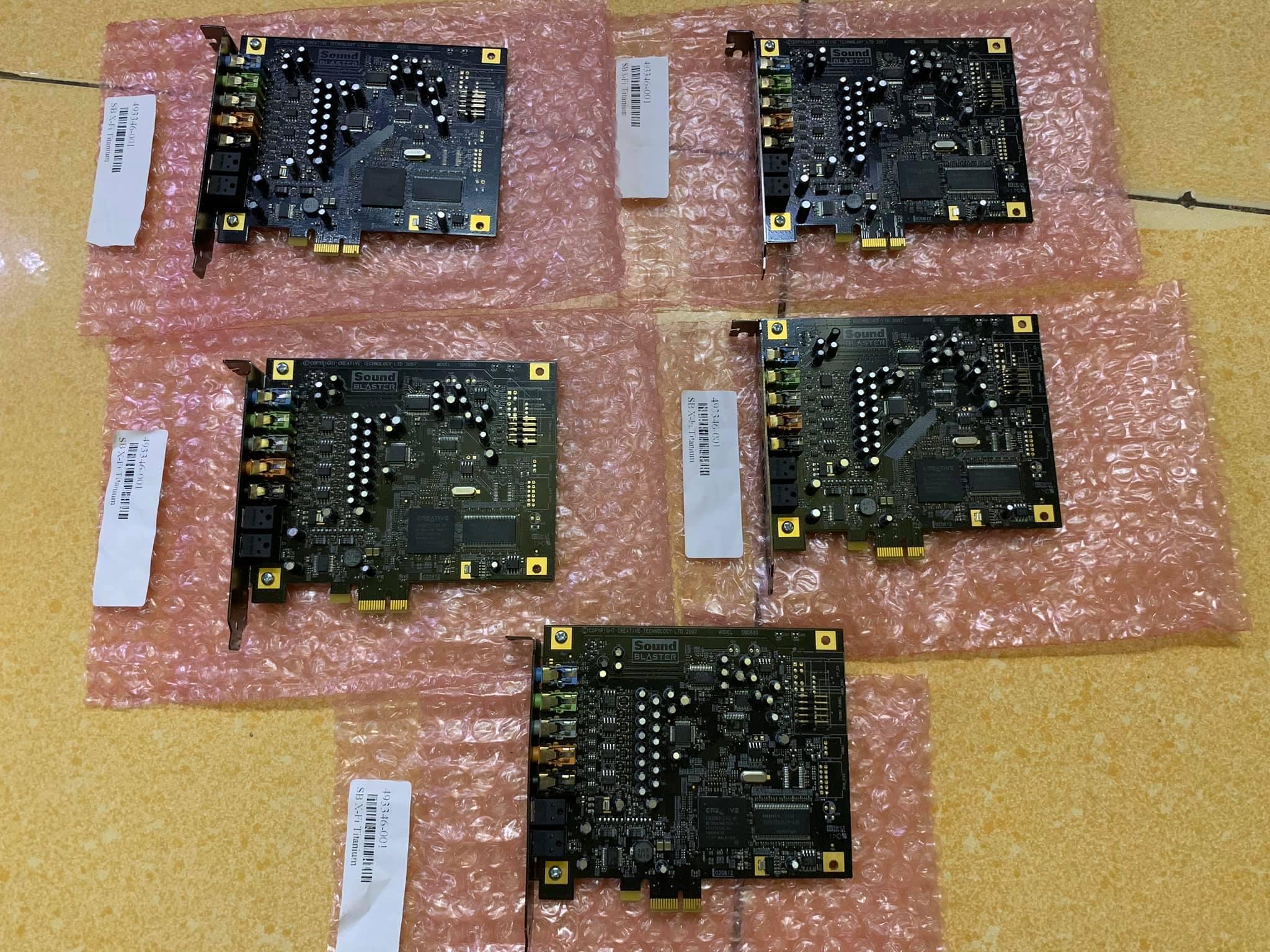 CARD ÂM THANH CREATIVE X-FI TITANIUM SB0880