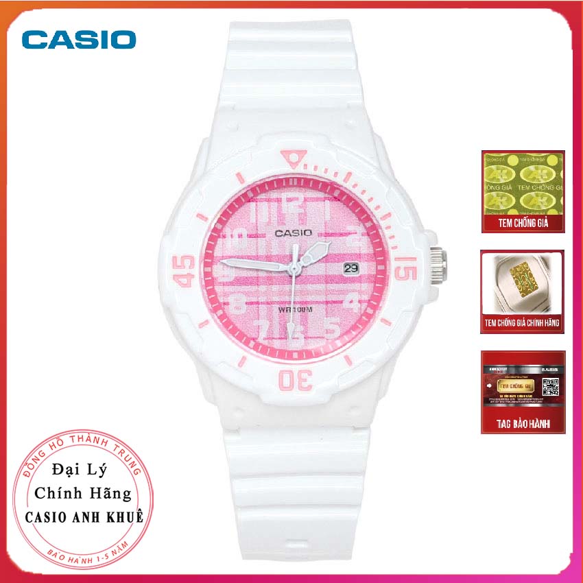 Toki - đồng hồ nữ casio lrw-200h-4cvdf dây nhựa chính hãng