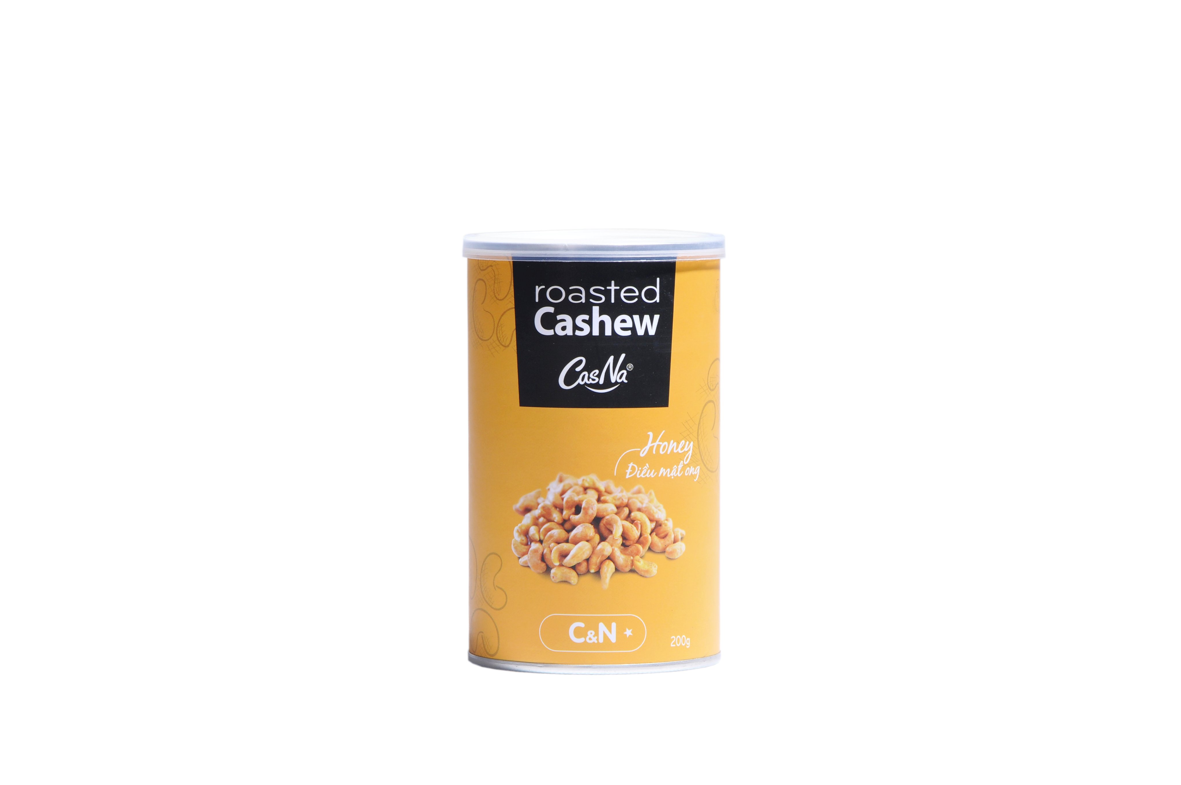 Hạt điều mật ong Casna - 200g/lon