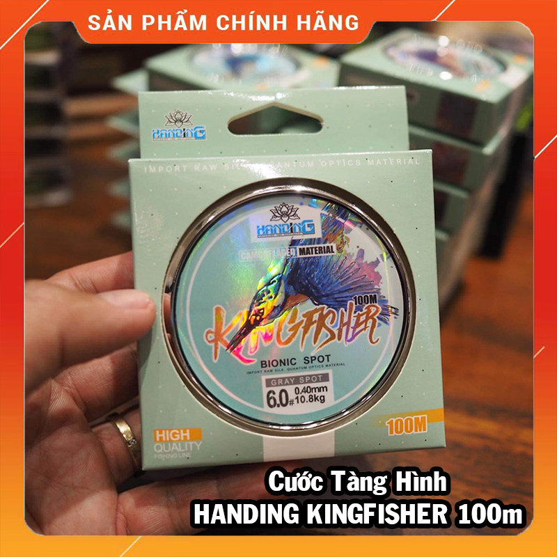 Cước trục câu đài handing king fisher 50m, cước làm trục, cước câu đài, trục câu đài, tàng hình trong nước nhanh - đồ câu 247